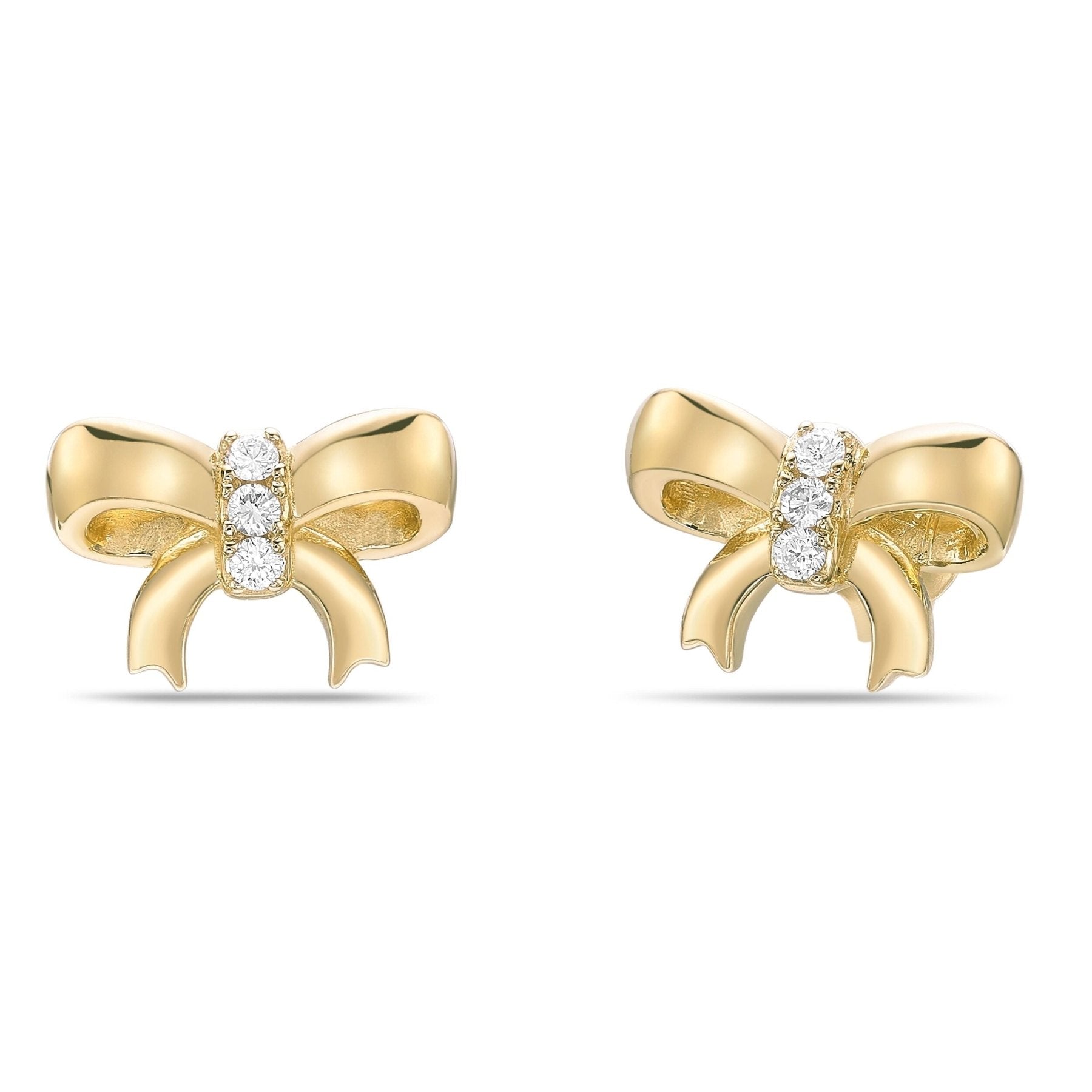 Bow Stud Earrings