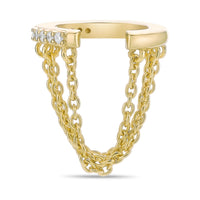 Dangle Chain Ear Cuff