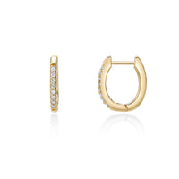 Oval Hoop Earrings