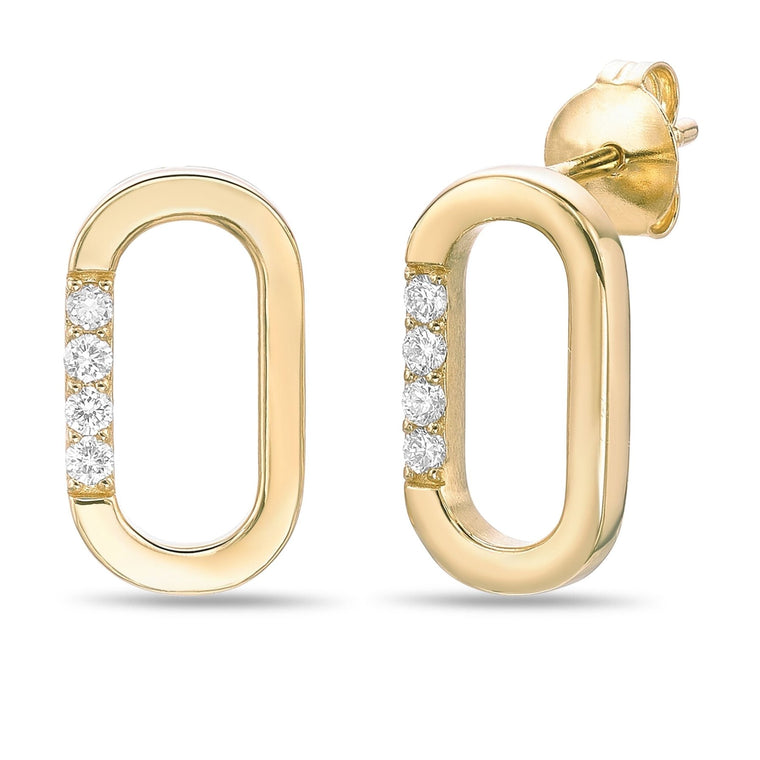 Oval Earrings