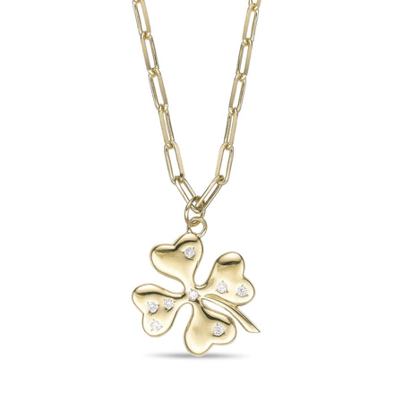 Lucky Four Leaf Clover Necklace