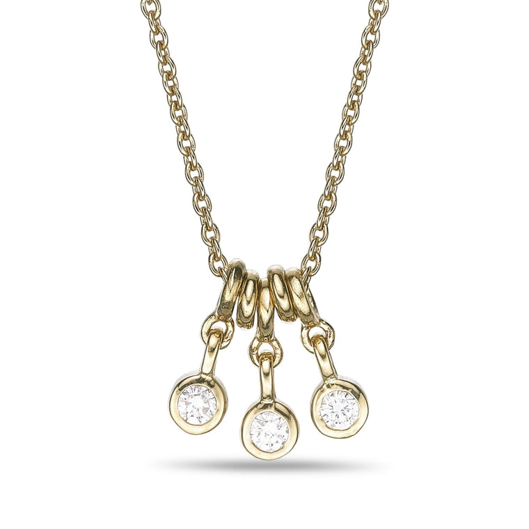 Trriple Dangle Necklace