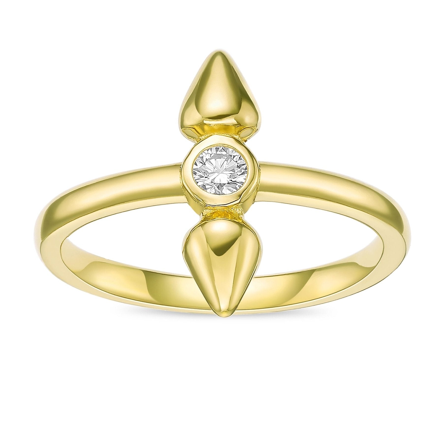 Lab Grown Diamond Spike Ring