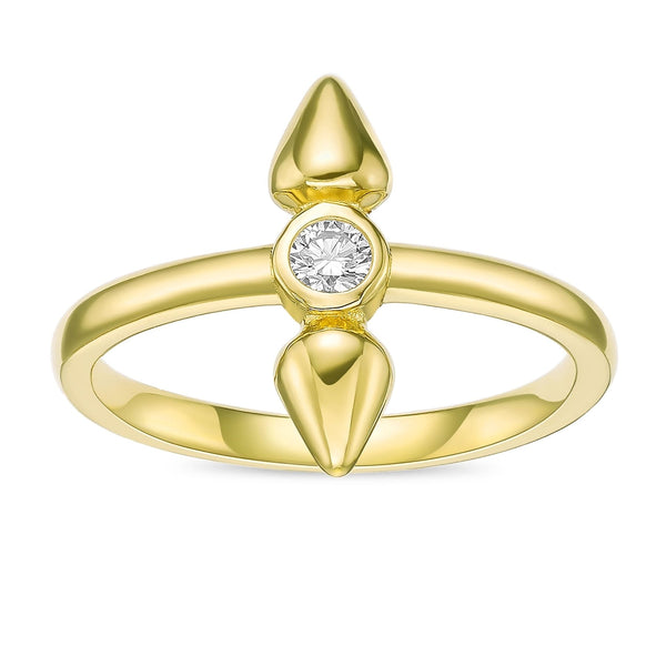 Lab Grown Diamond Spike Ring