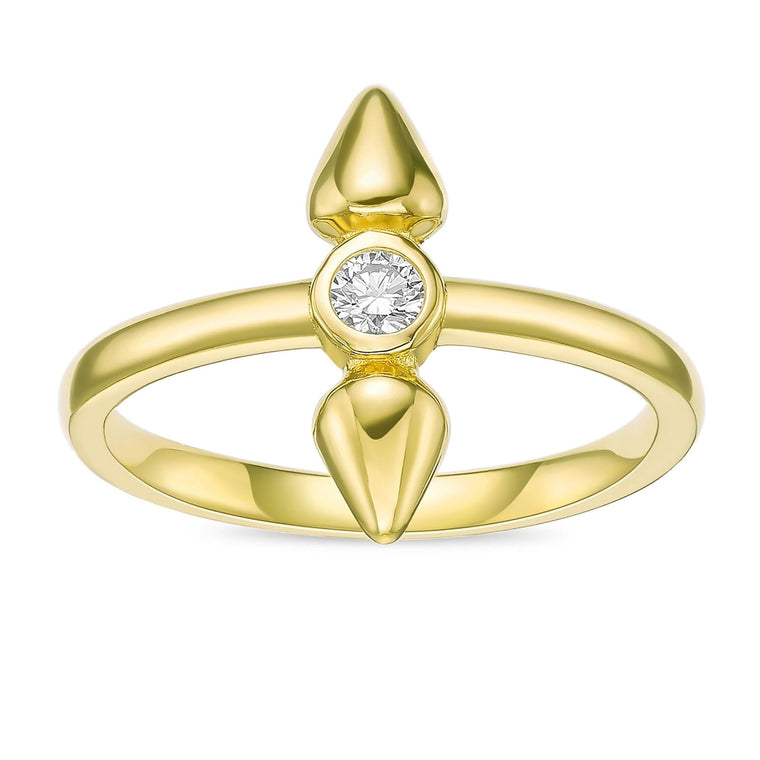 Lab Grown Diamond Spike Ring