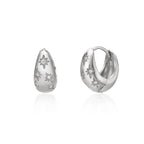 Lab Grown Diamond Star Hoop Earrings