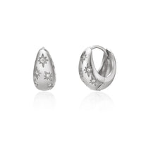 Star Hoop Earrings