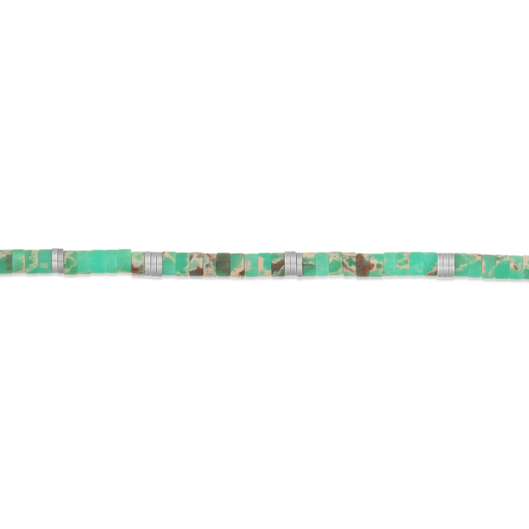 Beaded Bracelet in Stainless Steel