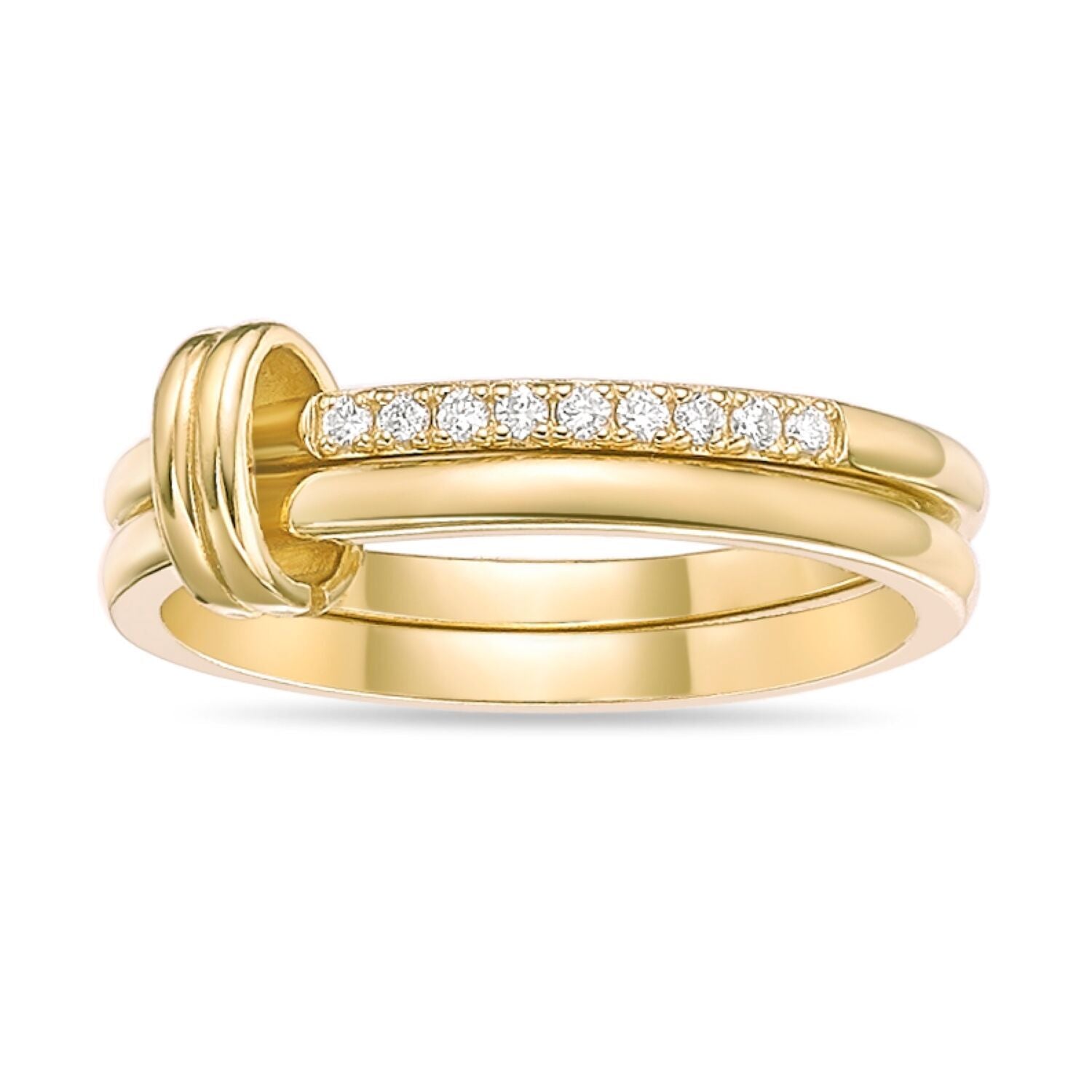 Interlocked Stackable Rings