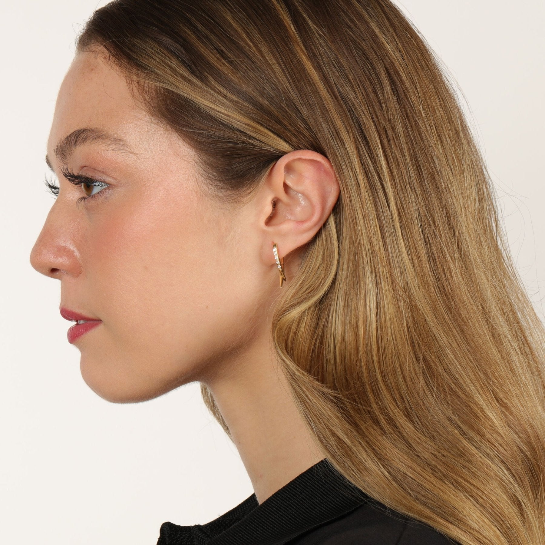 Lab Grown Diamond Spike Earrings
