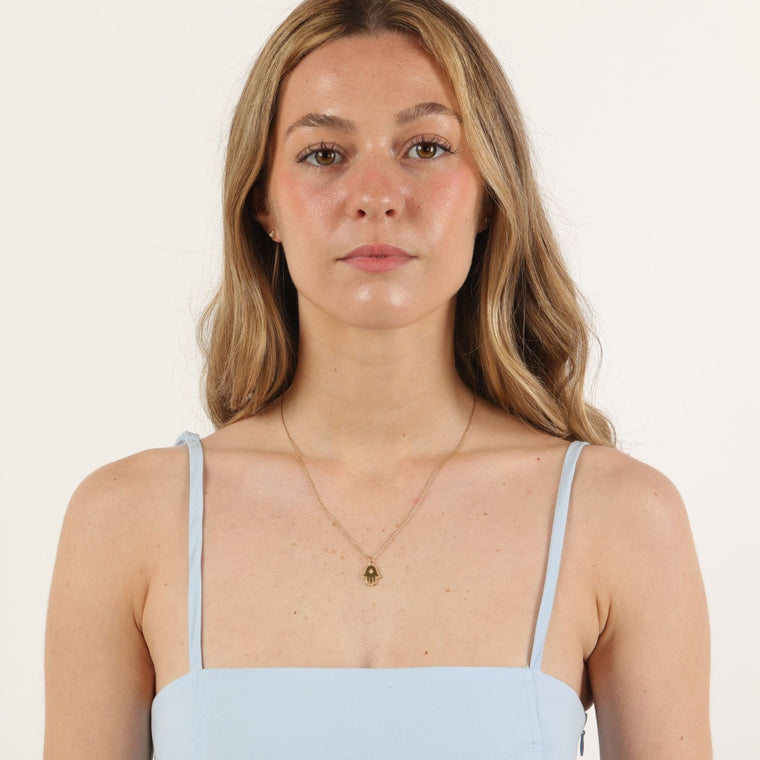 Hamsa Hand Necklace