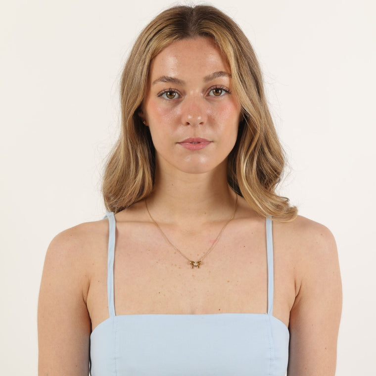 Bow Necklace