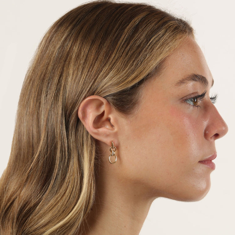 Linked Dangle Earring