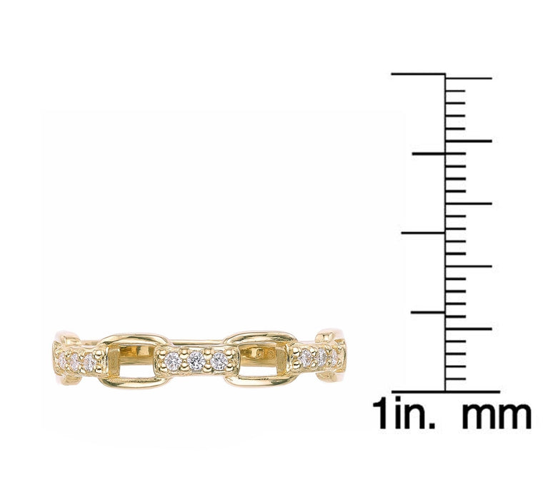 Lab Grown Diamond Chain Ring