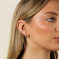 Lab Grown Diamond Petal Dangle Earrings