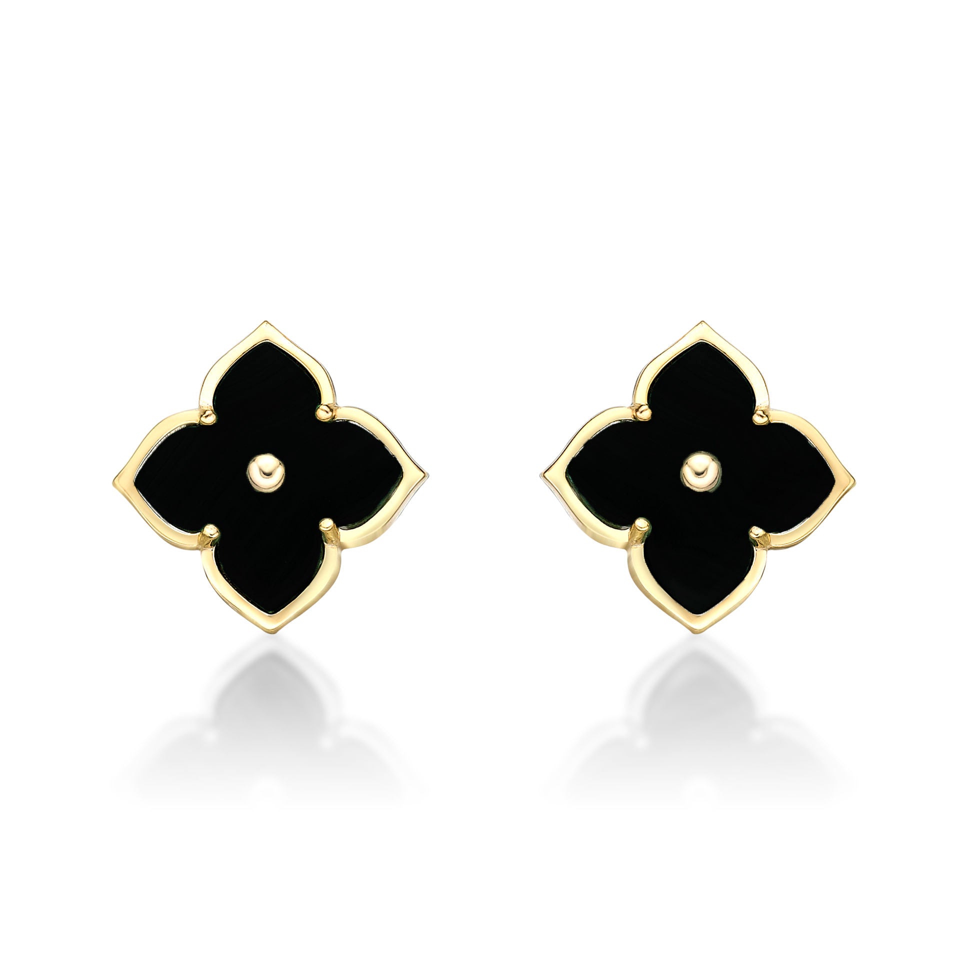 Flora Classic Flower Stud Earrings