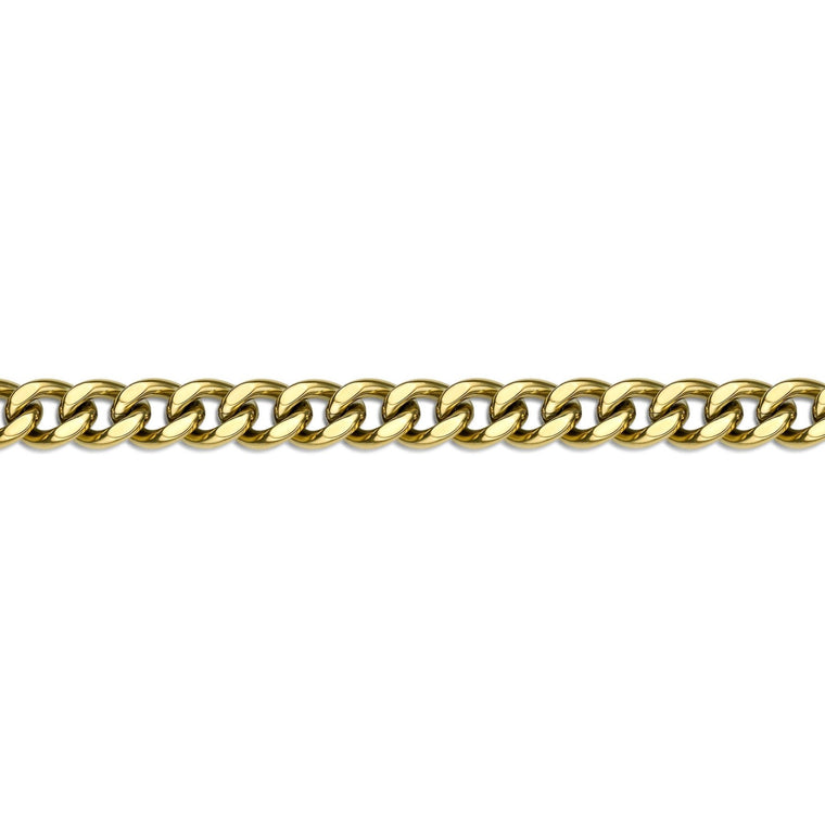 Thick Chain in Gold Ion Plated Stainless Steel