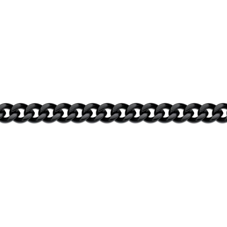 Thick Chain in Black Ion Plated Stainless Steel