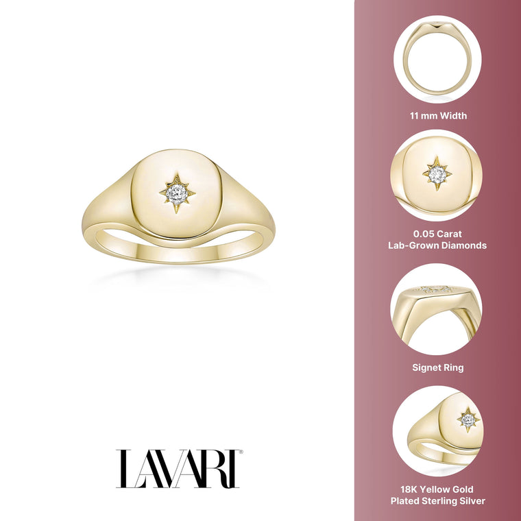 Star Signet Ring