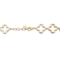 Flora Grand Halo Nine-Station Flower Bracelet