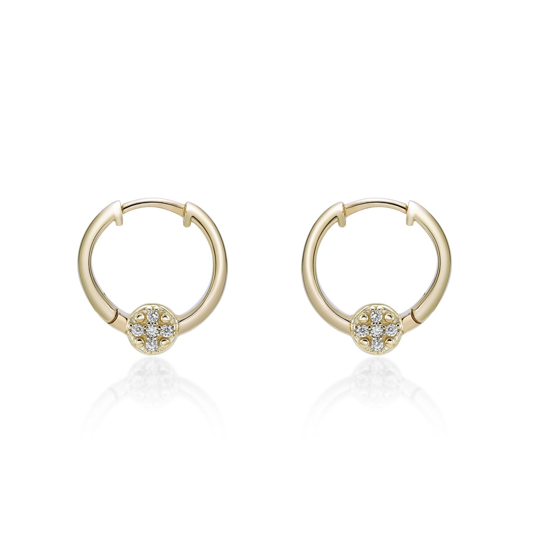 Circle Hoop Earrings