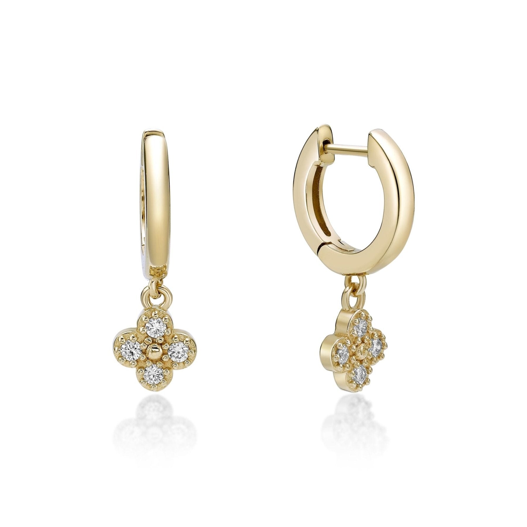 Dangle Flora Earrings