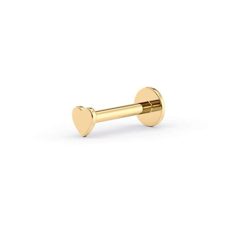Heart Micro Labret - 16G