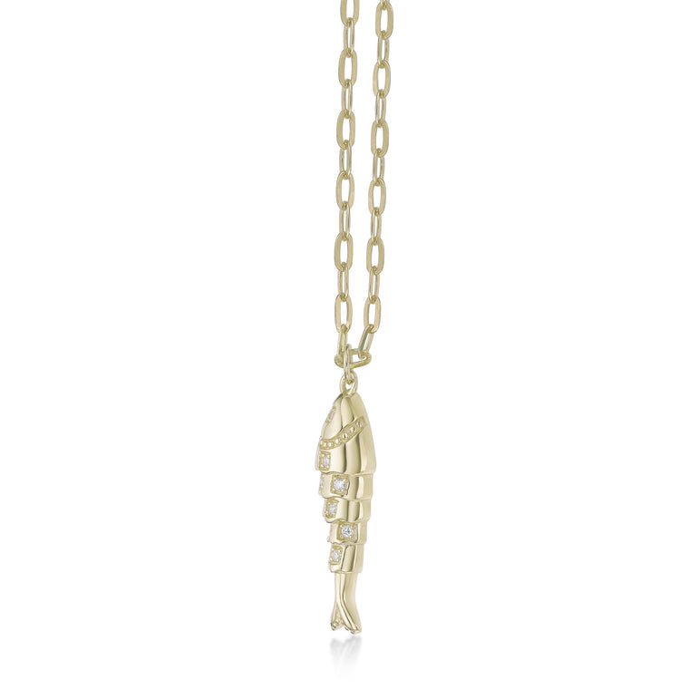 Fish Pendant Necklace