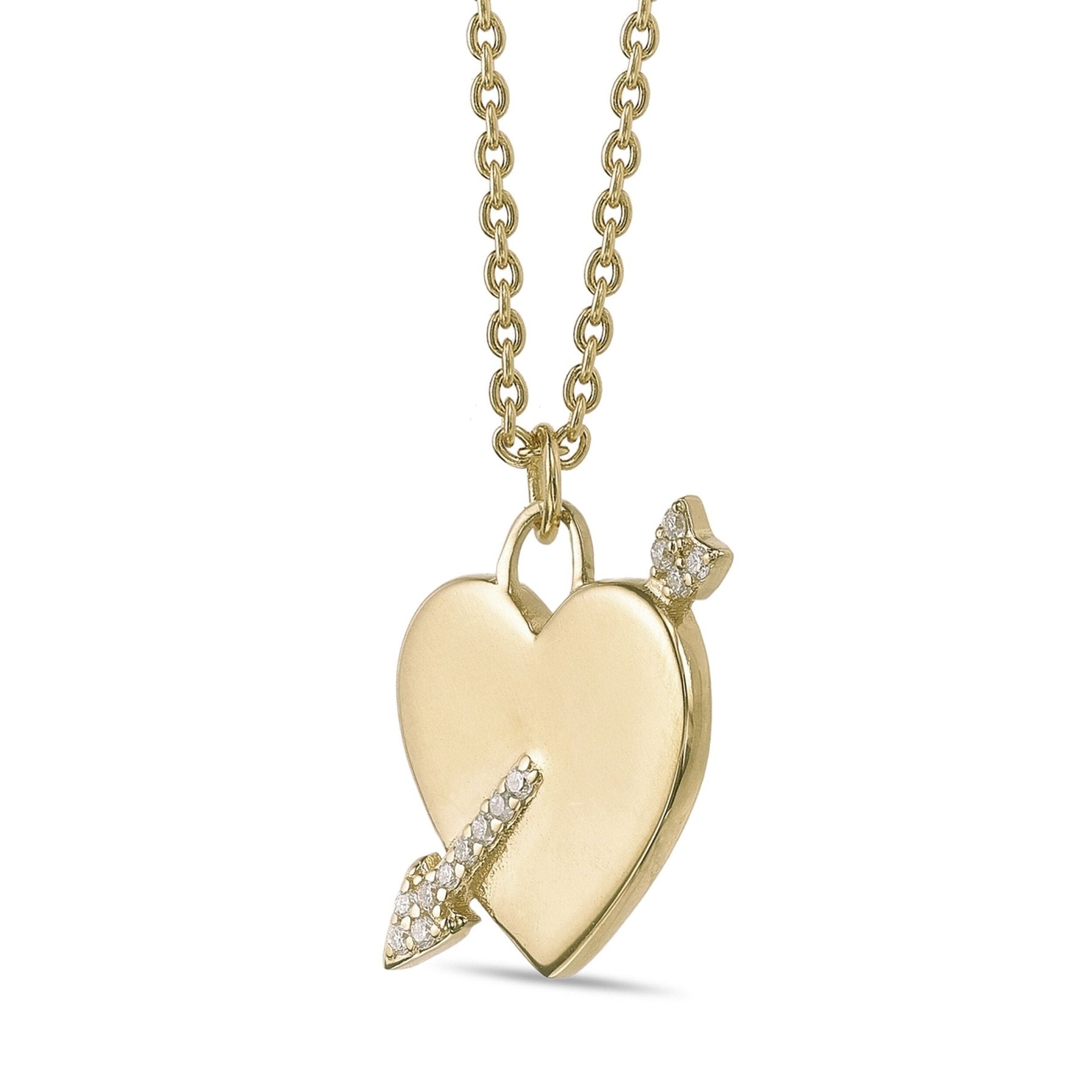 Heart and Arrow Necklace