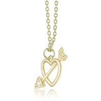 Heart and Arrow Necklace