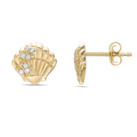 Shell Stud Earrings