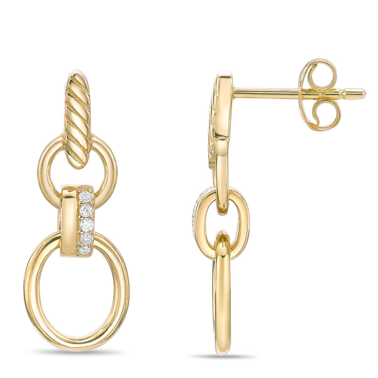 Linked Dangle Earring