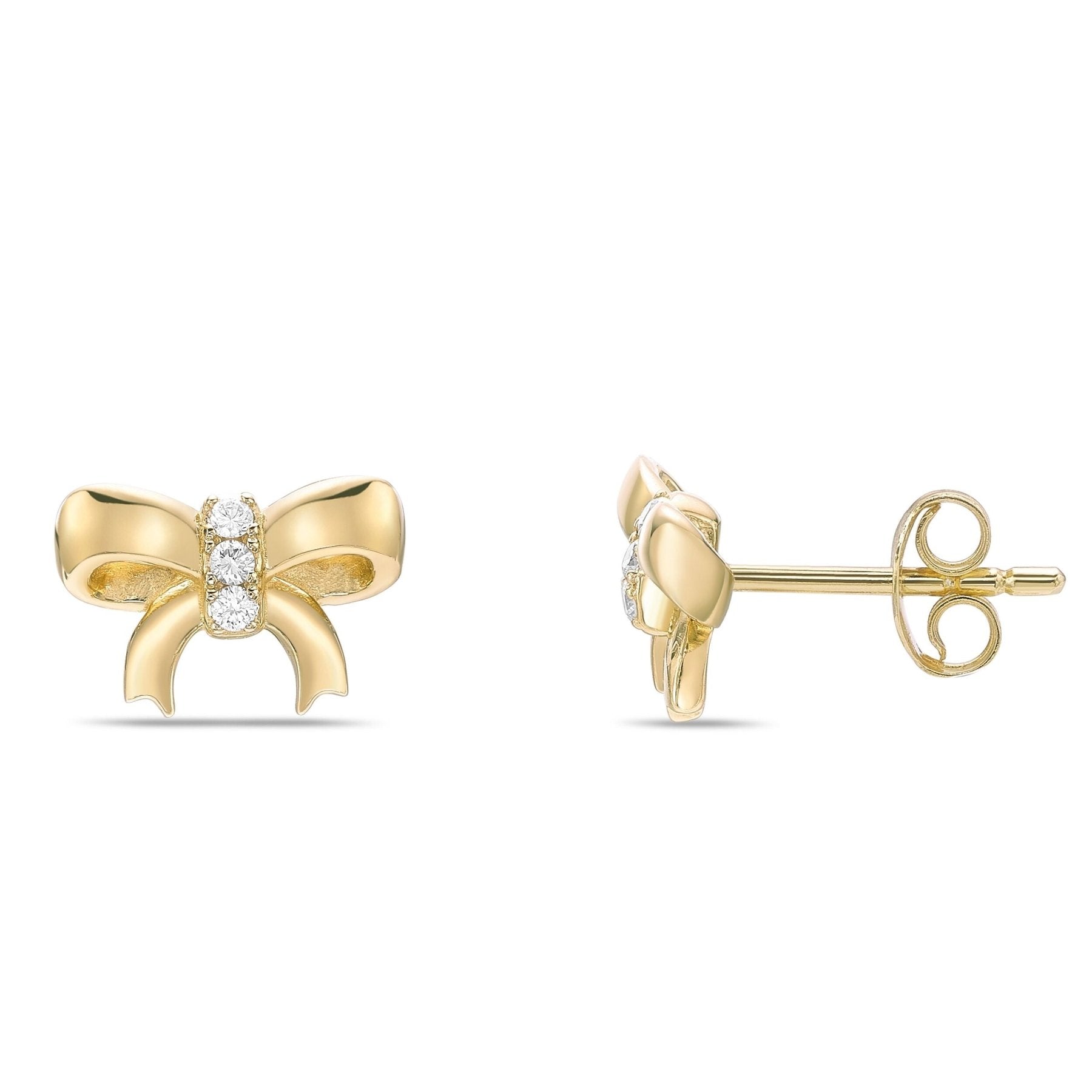 Bow Stud Earrings