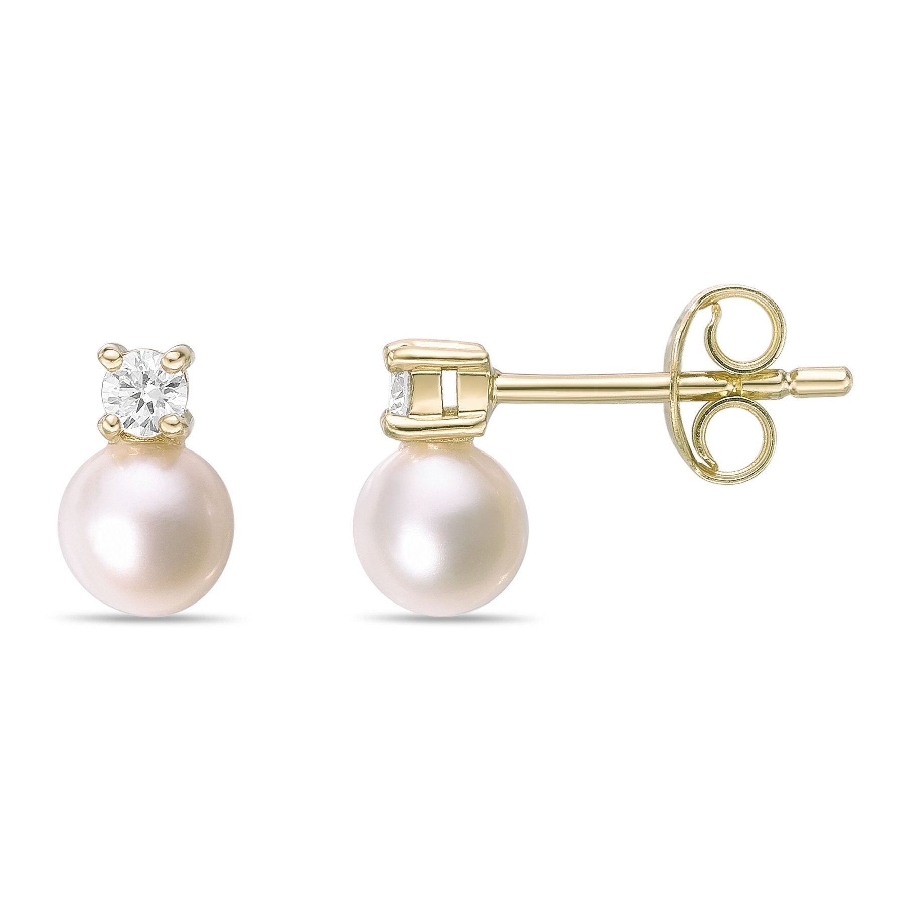 Pearl Stud Earrings