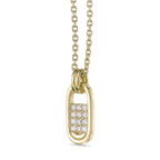 Oval Dog Tag Pendant