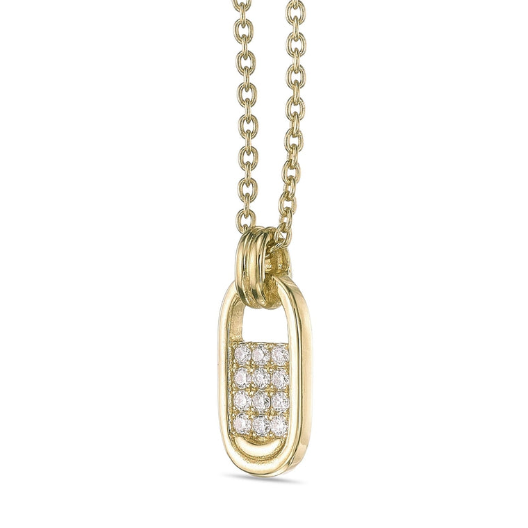 Oval Dog Tag Pendant