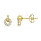 Lab Grown Diamond Small Chain Studs