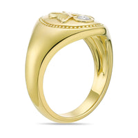 Butterfly Signet Ring