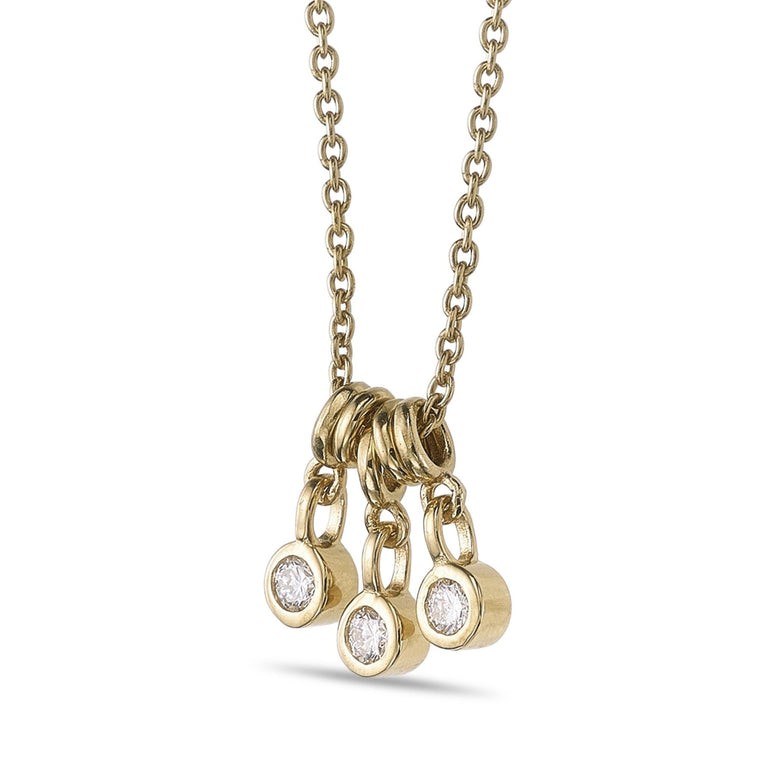 Trriple Dangle Necklace