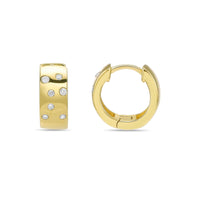 Thick Hoop Earrings