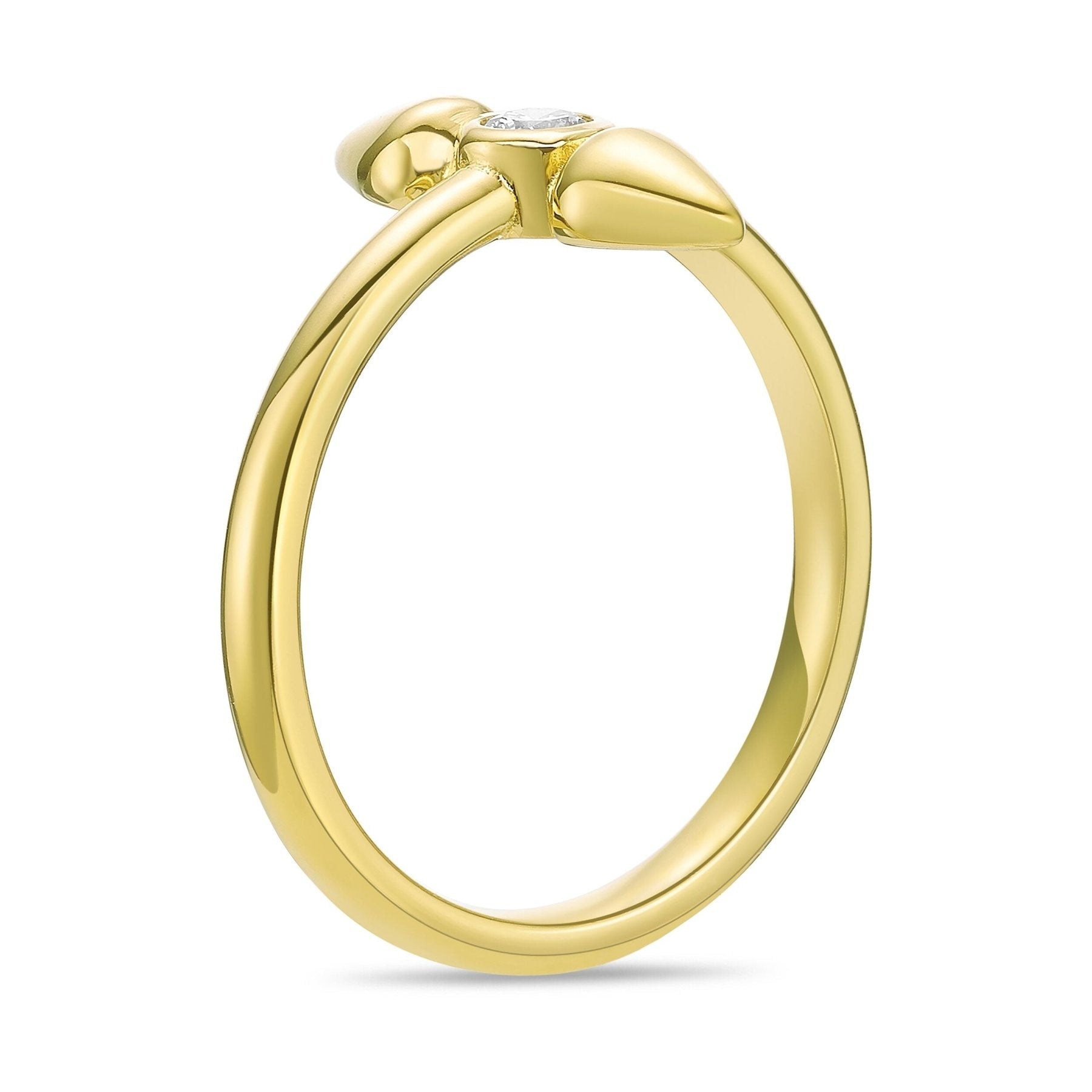 Lab Grown Diamond Spike Ring