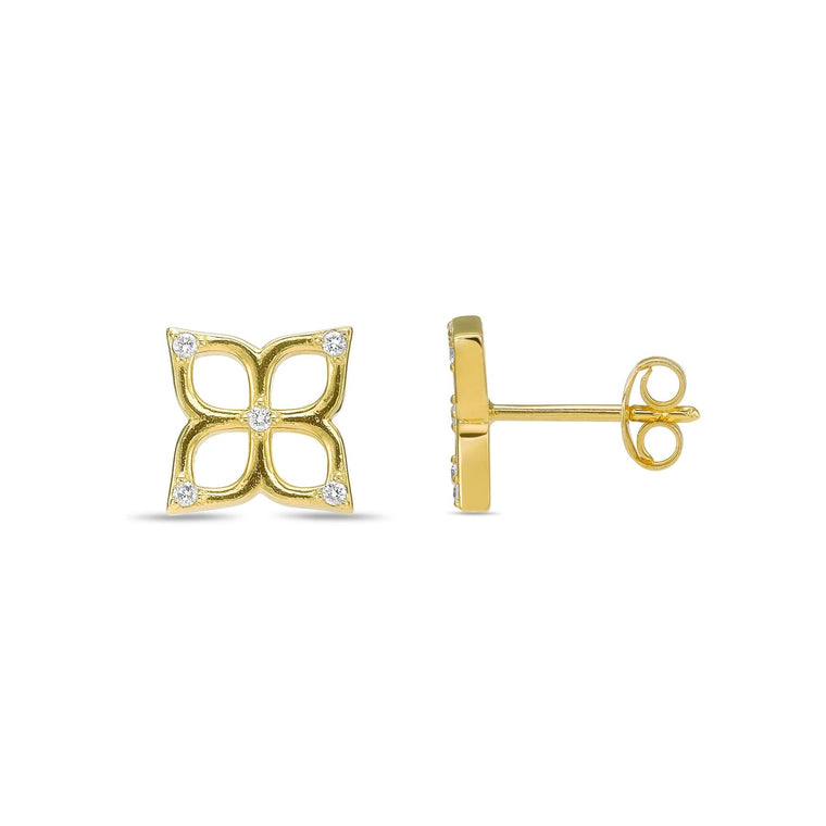 Lab Grown Diamond Flora Earring