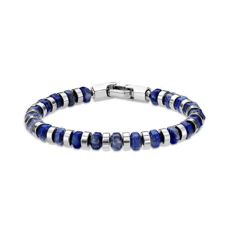Beaded Bracelet in Stainless Steel
