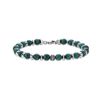 Beaded Bracelet in Stainless Steel