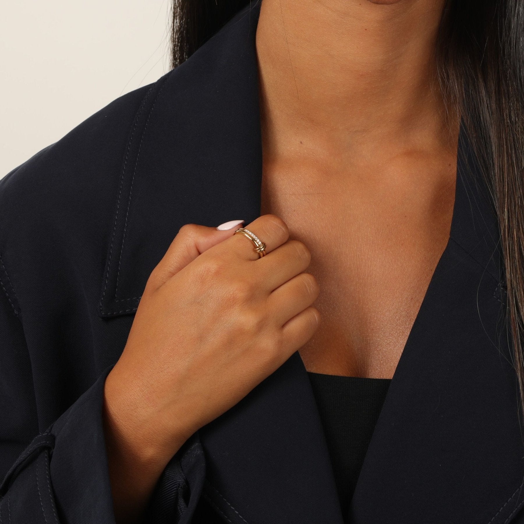 Interlocked Stackable Rings