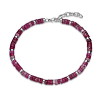 Beaded Bracelet in Stainless Steel