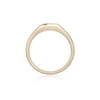 Slash Signet Ring