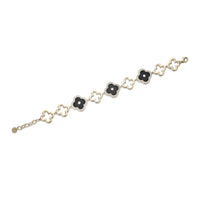 Flora Grand Halo Nine-Station Flower Bracelet