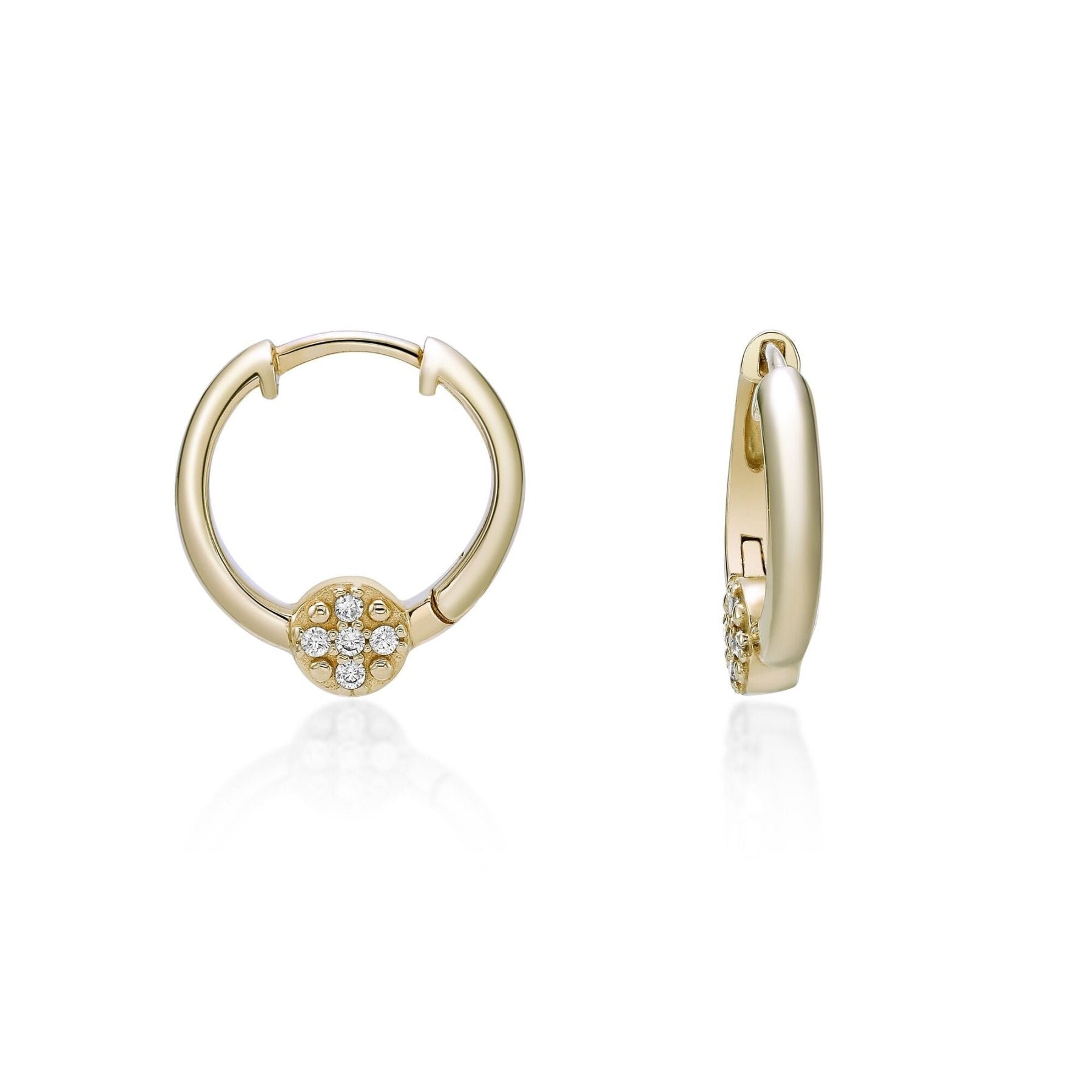 Circle Hoop Earrings