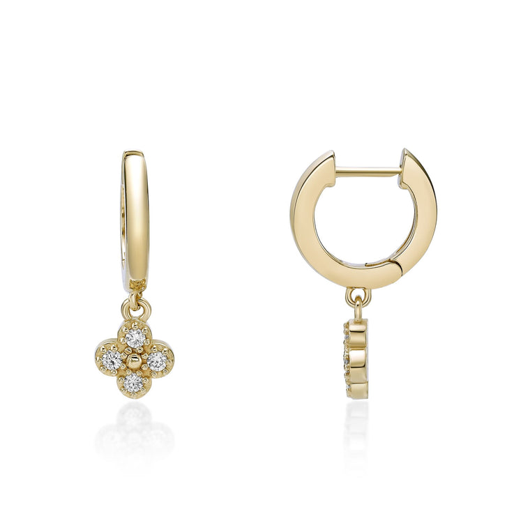 Dangle Flora Earrings